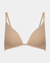 Bendon Essentials Contour Bra in LATTE. Flat lay front view