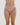 Model wears Lacey Bikini in LATTE. On body front view