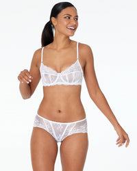 Sofia Midi in BRIGHT WHITE. Feature shot