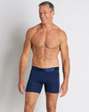 Bamboo Mens Trunk in Medieval Blue. Feature shot