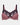 Rose Dot Underwire Bra in PLUM/LILAS. Flat lay front view