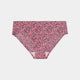 Perfectly Shapely Print Bikini in VEILED ROSE PRINT. Flat lay front view