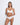 Model wears Simply Me Contour Bra in WHITE. On body front view