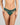 Model wears Lucille Bikini in RAIN FOREST. On body front view