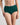 Model wears Body Cotton Full Brief in RAIN FOREST. On body side view
