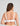 Model wears Comfit Collection Wire Free Bra in WHITE. On body back view