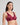 Model wears Classic Underwire Underwire Bra in BEAUJOLAIS. On body side view