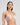 Model wears Perfect Lines Contour Bra in PALE LILAC. On body side view