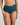 Model wears Body Cotton Full Brief in MEDITERRANEA. On body front view