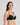 Model wears My Fit Smooth Push Up Bra in BLACK. On body side view