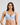 Model wears Comfit Collection Wire Free Bra in SKYWAY. On body front view