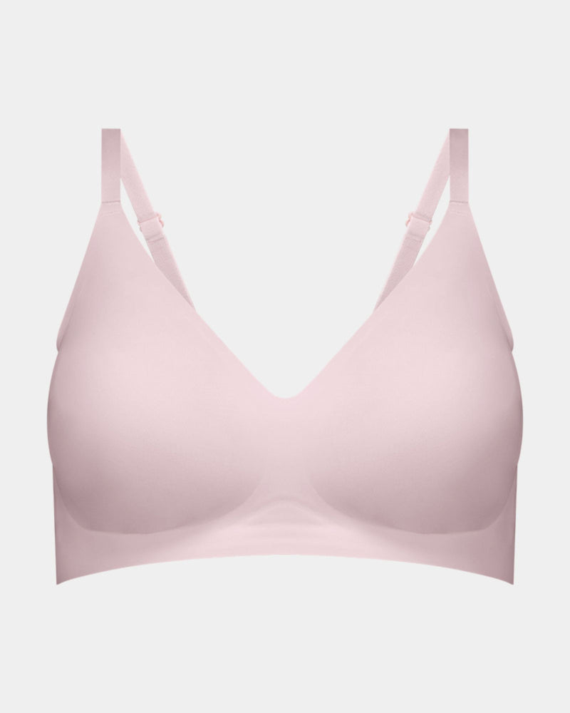 Comfit Collection Wire Free Bra in FESTIVAL BLOOM. Flat lay front view