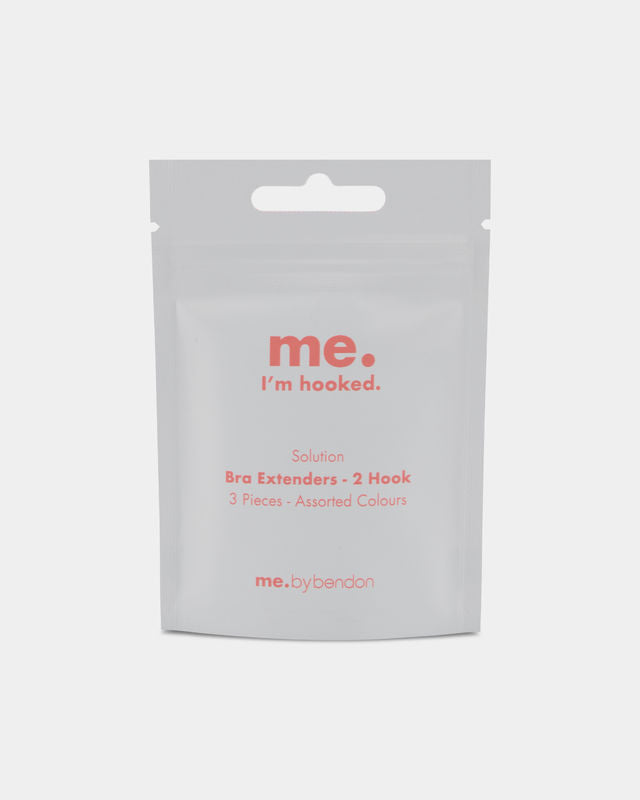 Me by Bendon Bra Extenders 2 Hook 3 Pack
