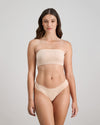 Extra-Ordinary Bandeau in LATTE. Feature shot