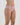 Model wears Lacey Bikini in SILVER PINK. On body side view