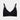 Comfit Collection Wire Free Bra in BLACK. Flat lay front view