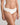Model wears Renee Bikini in WHITE. On body side view