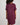 Model wears Belle Bamboo Nightie in FIG. On body back view