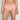 Model wears Weightless Lace Midi in ROSETTE. On body front view