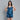 Model wears Eve Cami & Short in STARGAZER. On body front view