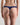 Extra-Ordinary Thong in Medieval Blue. Flat lay back view