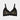 My Fit Lace Bralette in BLACK. Flat lay front view