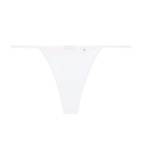 Clemence Thong in WHITE. Flat lay front view