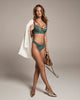 Margot Estelle Contour Long Line Bra in MEDITERRANEA. Feature shot