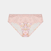 Rosemary Midi in ZEPHYR FLORAL PRINT. Flat lay front view