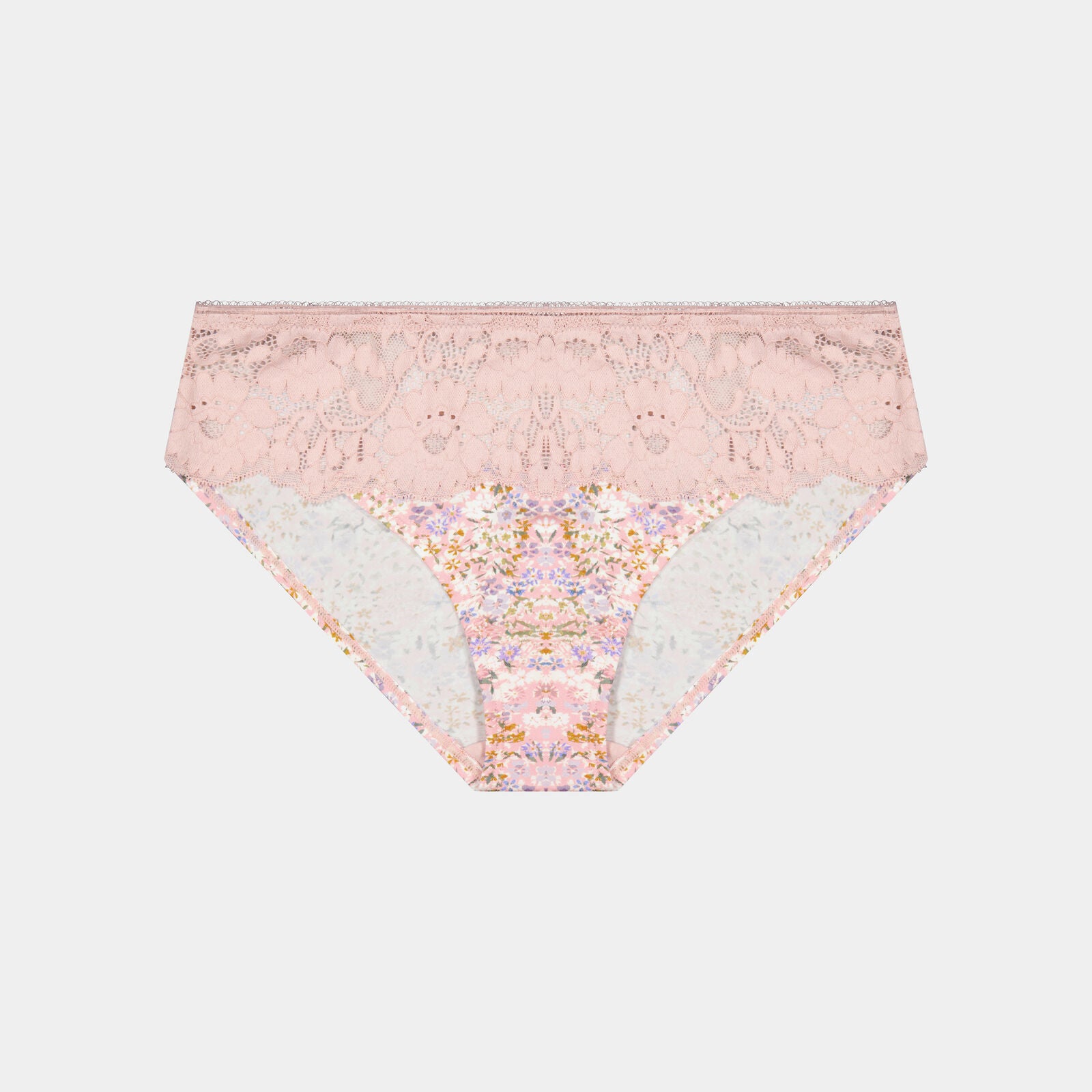 Rosemary Midi in ZEPHYR FLORAL PRINT. Flat lay front view