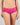Model wears My Fit Lace Brazilian in FANTASY FUCHSIA. On body front view
