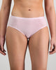 Model wears Body Cotton High Cut Brief in FESTIVAL BLOOM. On body front view