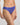 Model wears Effortless Everyday Bikini in DAZZLING BLUE. On body side view