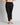 Model wears Mihika Sleeping Jogger in BLACK. On body back view