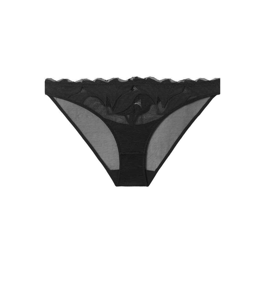 Sienna Siesta Bikini in BLACK. Flat lay front view
