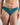 Model wears Lottie Brazilian in EVERGLADE. On body front view