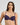 Model wears Jessie Contour Bra in PURPLE VELVET. On body front view