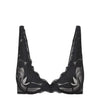 Sienna Siesta Underwire Bra in BLACK. Flat lay front view