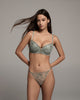 Romilly Thong in ICEBERG GREEN. Feature shot