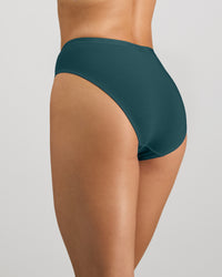 Body Cotton Bikini in MEDITERRANEA. Flat lay back view