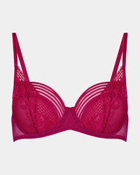 Lucille Underwire Bra in JAZZY. Flat lay front view