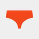 No Show Thong in FIESTA. Flat lay front view