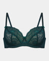 Felicia Underwire Bra in PONDEROSA PINE. Flat lay front view