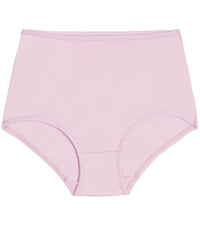 Freestyle Full Brief in CRADLE PINK. Flat lay front view