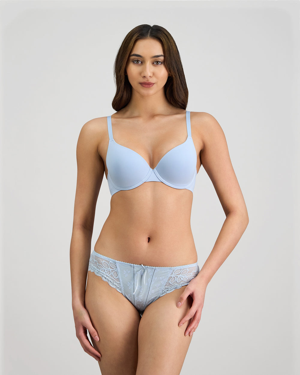 Comfit Collection Contour Bra in SKYWAY. Feature shot