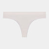 Seamless Thong in WHITE. Flat lay front view