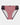 Rose Dot High Cut Brief in PLUM/LILAS. Flat lay front view