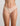 Model wears Extra-Ordinary Bikini Brief in LATTE. On body front view