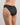 Model wears Yvette Bikini in BLACK. On body side view