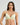 Model wears Simply Seamless Wire Free Bra in TRANSPARENT YELLOW. On body front view